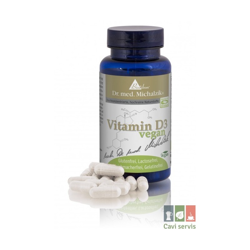 Vitamín D3 vegan 120 kapsúl Vitamín D3 vegan 120 kapsúl