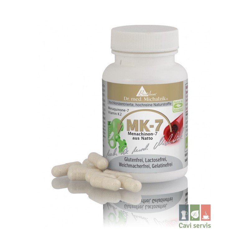 Vitamín K2 - MK7 vegan 60 kapsúl Vitamín K2 - MK7 vegan 60 kapsúl