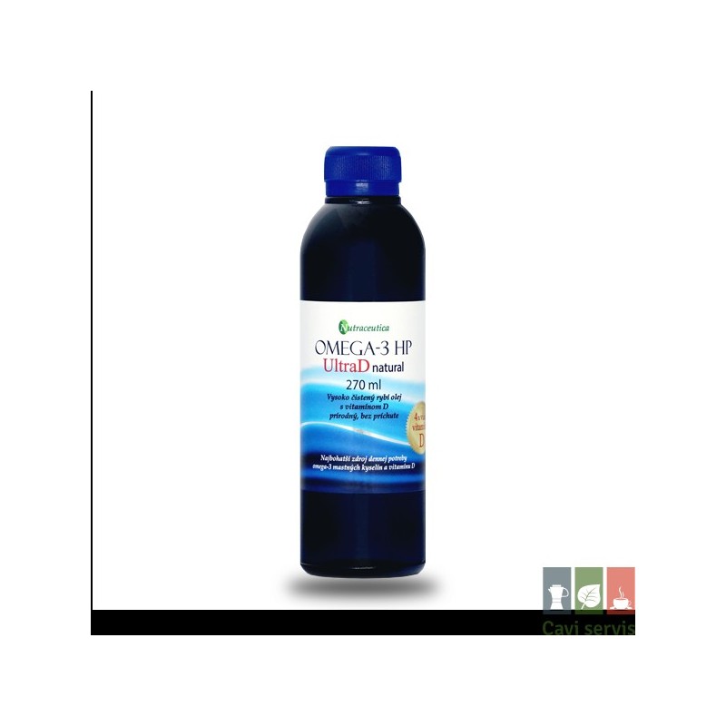 OMEGA-3 HP UltraD natural rybí olej 270ml