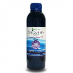OMEGA-3 HP+I natural rybí olej 270ml