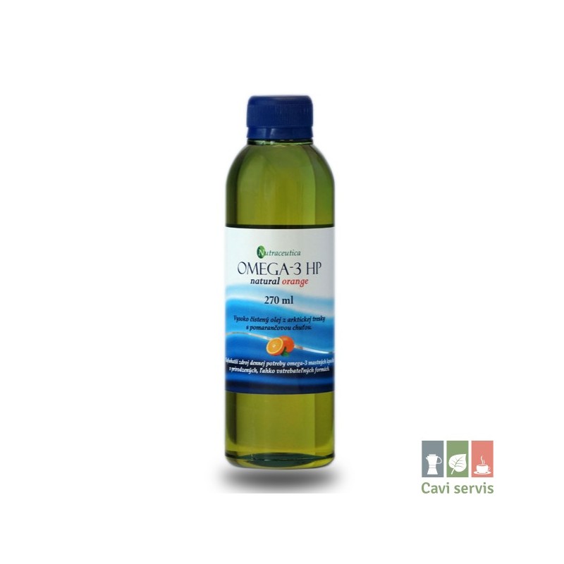 OMEGA-3 HP natural orange rybí olej 270ml